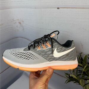 Nike Women's Zoom Winflo 898485-003 Gray Running Shoes Sneakers Sz 9 Euro 40.5
